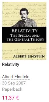 Einstein Relativity