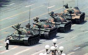 Tiananmen square protester