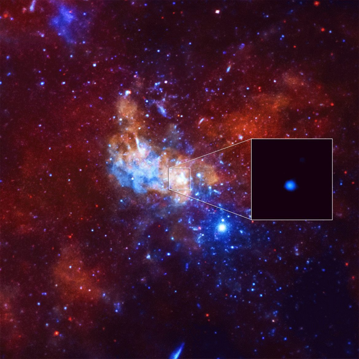 black hole in Milky way